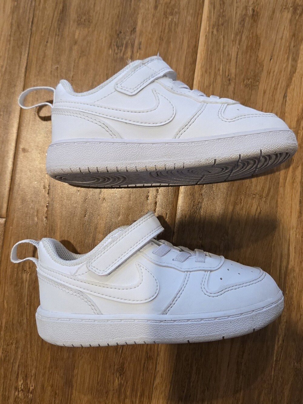 Nike Toddler Court Borough Sneaker In White Size 8c - Picture 2 of 5